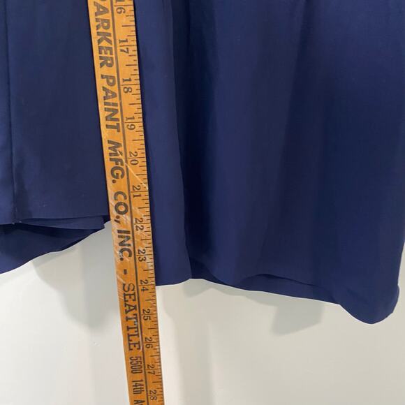 Duluth Trading Co Women's Pants Flexcellence Crop Leg Navy Blue 14 Reg - Picture 4 of 8